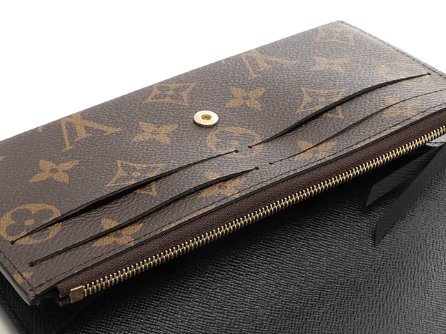 LOUIS VUITTON　ルイ・ヴィトン　ポルトフォイユ・エミリー　モノグラム/モノグラム・リバース　ブラウン　長財布　 M82157　2141300464937【207】