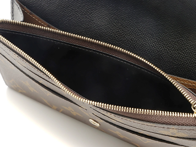 LOUIS VUITTON　ルイ・ヴィトン　ポルトフォイユ・エミリー　モノグラム/モノグラム・リバース　ブラウン　長財布　 M82157　2141300464937【207】