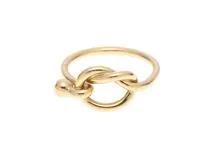 TIFFANY＆CO ティファニー フック&アイ リング K18 ゴールド 13号 約