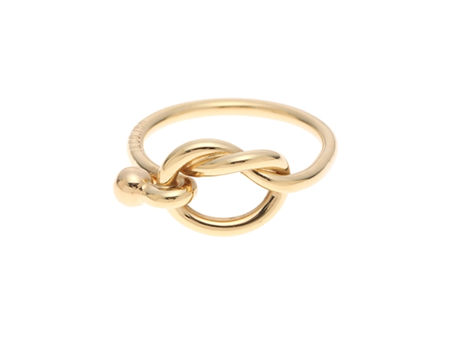 TIFFANY＆CO ティファニー フック&アイ リング K18 ゴールド 13号 約