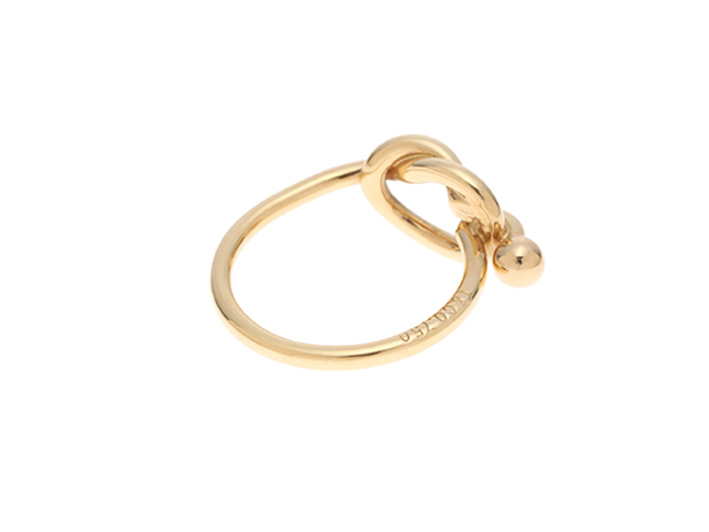 TIFFANY＆CO ティファニー フック&アイ リング K18 ゴールド 13号 約