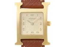 エルメス　Hウォッチ　HH1 201 ゴールド エルメス Hウォッチ HH1 201 ゴールド Hウォッチ エルメス 時計