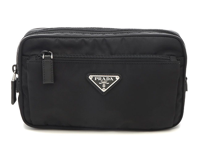 PRADA プラダ Re-nylon ベルトバッグ ブラック 2VL977 ナイロン