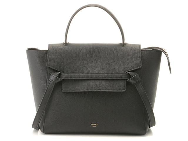 CELINE セリーヌ ショルダーバッグ マイクロ ベルトバッグ ブラック
