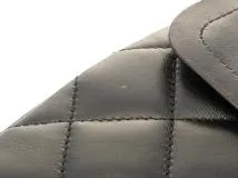 CHANEL　シャネル　ショルダーバッグ　デカマトラッセ30　Ｗチェーンショルダー　ブラック/GP　ラムスキン　P0PX****　【471】　RE