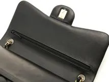 CHANEL　シャネル　ショルダーバッグ　デカマトラッセ30　Ｗチェーンショルダー　ブラック/GP　ラムスキン　P0PX****　【471】　RE