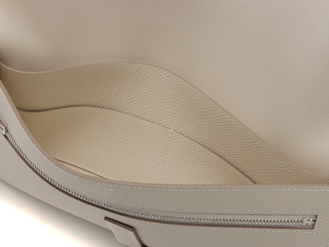 HERMES　エルメス　ニュー・Ｈパッサン・トゥタンマン　ウオレット　財布　クレ/ヴォー・エプソン　【472】KS