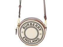 BURBERRY　バーバリー　ロゴグラフィック　ルイーズ　ショルダーバッグ　ホワイト／ブラウン　8027602　【431】　2141300467532