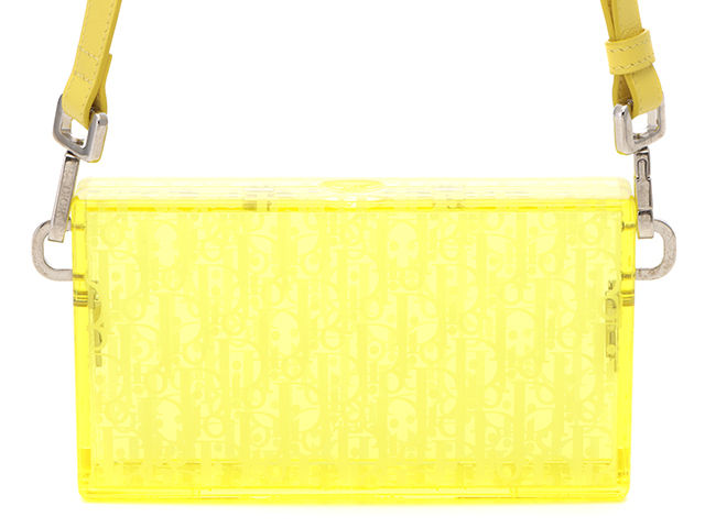 Christian Dior イエロー レザーケース 大黒屋ECサイト・店頭限定】 Christian Dior クリスチャン
