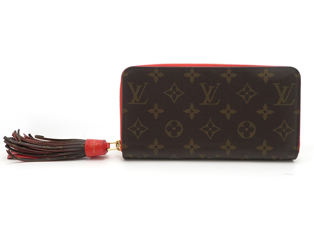 0510【新型 カード12枚】ルイヴィトン モノグラム コクリコ ジッピー LOUIS VUITTON ルイ・ヴィトン モノグラム ジッピー・ウォレット