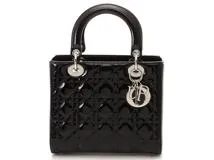 【LADY DIOR】レディーディオール ショルダーバッグ ハンドバッグ ピンク