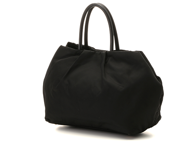 PRADA プラダ ハンドバッグ リボン ノワール（ブラック） ゴールド金具 