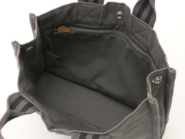 エルメス　フールトゥ　ハンドバッグ　キャンバス　黒　グレー 楽天市場】【美品】 エルメス トートバッグ フールトゥ PM キャンバス