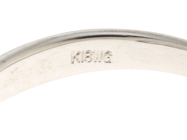 JEWELRY ノンブランドジュエリー　貴金属･宝石 　リング 　リング 　K18WG　ホワイトゴールド　S0.82ct　サファイア　　 D0.152ct　10.5号　【434】2143000498274