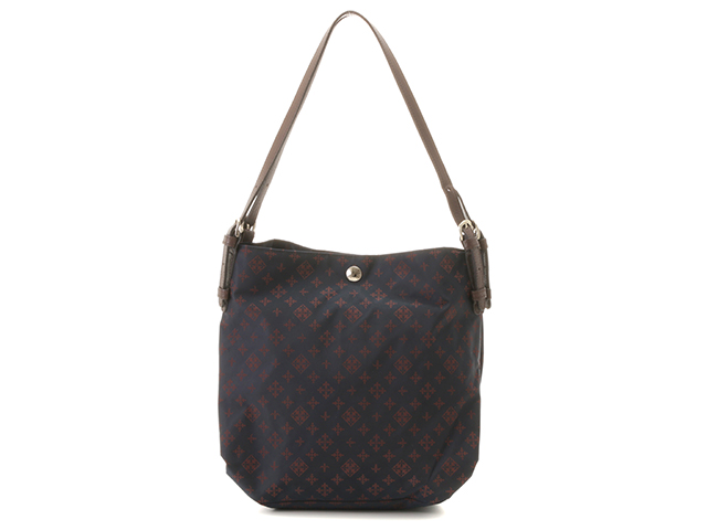 RUSSET ラシット ショルダーバッグ ネイビー/レッド ナイロン