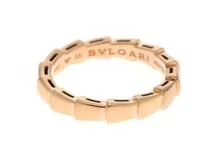 BVLGARI ブルガリ セルペンティ ヴァイパー リング 指輪 K18ピンクゴールド サイズ55号（日本サイズ15号） 349647 4.4g 【474】