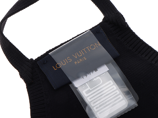 ルイヴィトン マスク マイユ M76748 黒 シルクポーチ 未使用 美品 箱 LOUIS VUITTON ルイ・ヴィトン マスク・マイユ ナイロン/シルク