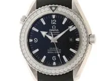 OMEGA Seamaster オメガ シーマスター プラネットオーシャン ダイヤベゼル 222.18.46.20.01.001 ブラック文字盤 SS  ステンレススチール メンズ 自動巻き 外装仕上げ済み （2143000527622）【200】T の購入なら「質」の大黒屋（公式）