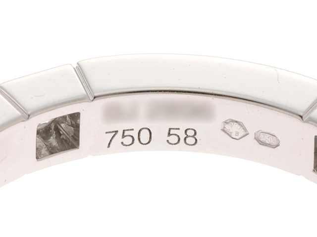 Cartier カルティエ ラニエール リング 指輪 ハーフ ダイヤモンド