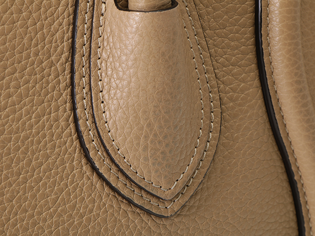 CELINE セリーヌ ラゲージ マイクロショッパー トートバッグ デューン