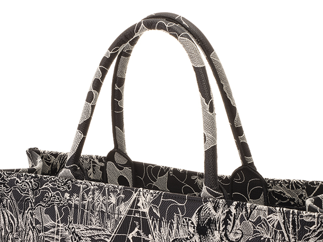 DIOR ディオール トートバッグ ブックトートラージ ブラック