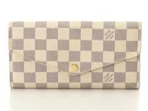 ルイ・ヴィトン LOUISVUITTON 長財布 ダミエ・アズール ポルトフォイユ・サラ N63208 【472】 2143000535825  の購入なら「質」の大黒屋（公式）