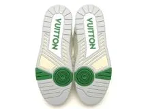 LOUIS VUITTON　ルイヴィトン　LVトレーナー・ラインスニーカー　メンズ7　ヴェール　カーフ　1A98UT　2143000540294　【432】