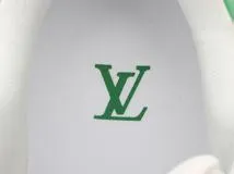 LOUIS VUITTON　ルイヴィトン　LVトレーナー・ラインスニーカー　メンズ7　ヴェール　カーフ　1A98UT　2143000540294　【432】