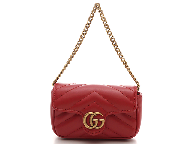 GUCCI グッチ GGマーモントミニミニチェーンハンドルバッグ 575161