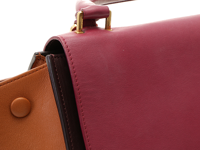 CELINE セリーヌ トラペーズスモール 2WAYショルダーバッグ