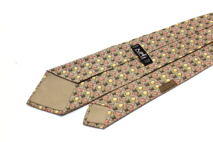 Hermes エルメス ネクタイ 花柄 シルク 472 の購入なら 質 の大黒屋 公式