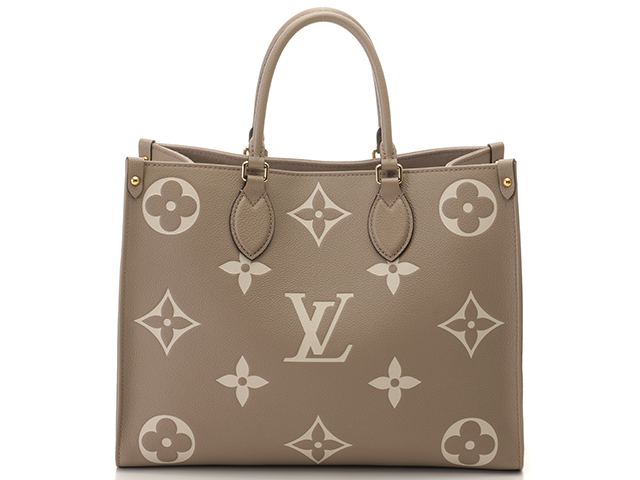 LOUIS VUITTON ルイヴィトン バッグ オンザゴーMM バイカラー モノグラム・アンプラント トゥルトレール/クレーム M45494  2143000555496 【432】 の購入なら「質」の大黒屋（公式）