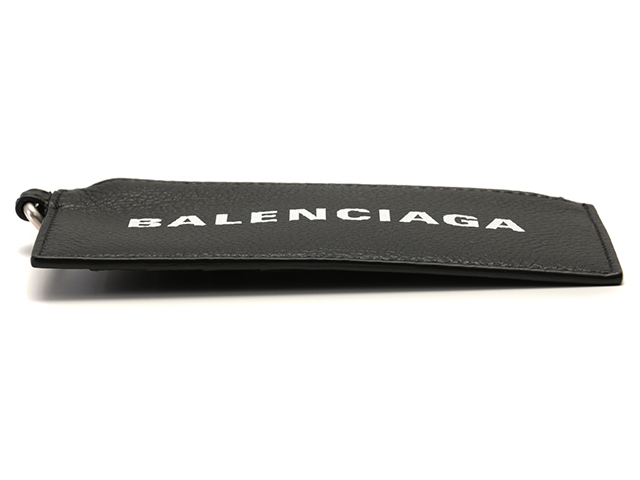 BALENCIAGA バレンシアガ キーリング付き付カードホルダー カード