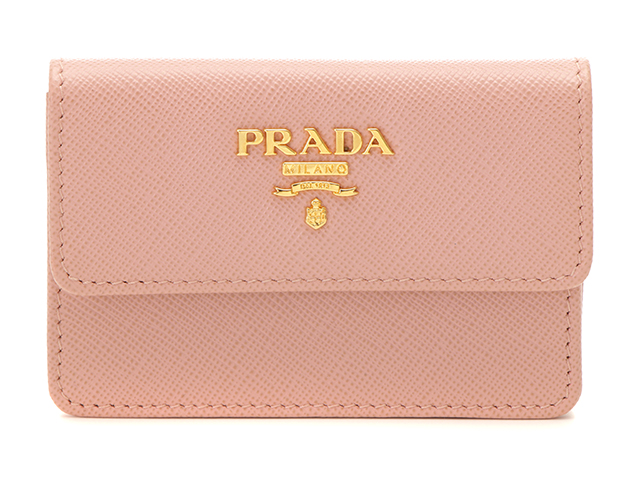 PRADA プラダ カードケース ピンク サフィアーノ【435】 の購入なら