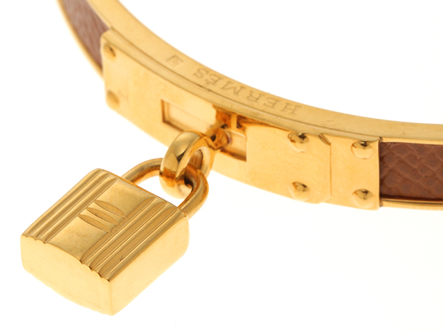 HERMES エルメス バングル ケリーバングル カデナ カーフ