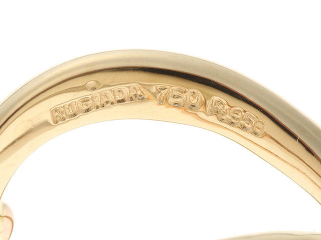 RUGIADA ルジアダ リング 指環 指輪 イエローゴールド ピンクゴールド ホワイトゴールド PG WG YG 750 デザインリング 10.9ｇ  【472】HF の購入なら「質」の大黒屋（公式）