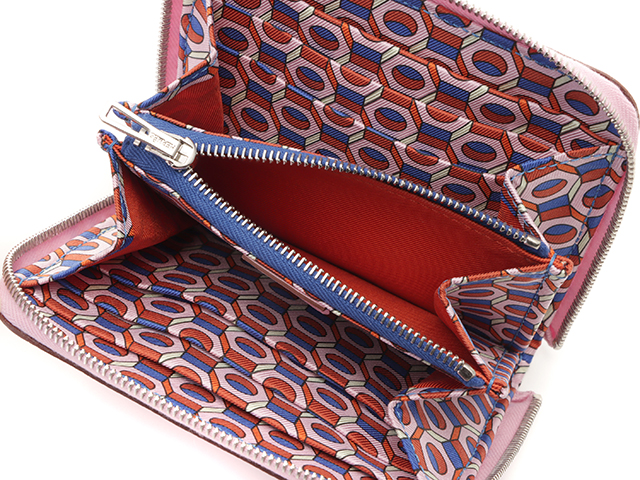 新品未使用⭐︎エルメスHERMES シルクイン　コインケース　モーヴシルベストル HERMES エルメス コインケース アザップコンパクト シルクイン