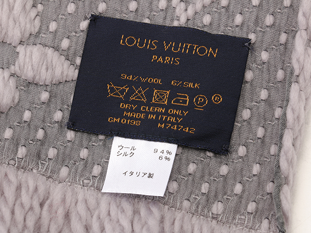 LOUIS VUITTON ルイヴィトン エシャルプ・ロゴマニア マフラー