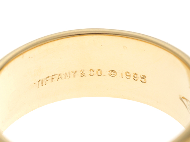 TIFFANY&CO ティファニー リング 指輪 アトラスリング K18YG イエロー