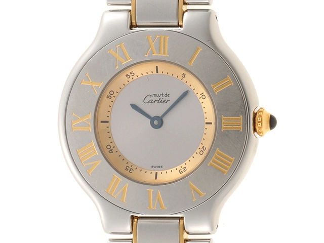 Cartier カルティエ 時計 マスト21 W10073R6 クォーツ レディース