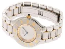 Cartier　カルティエ　時計　マスト21　W10073R6　クォーツ　レディース　ステンレス　SS　2143000579409　【430】