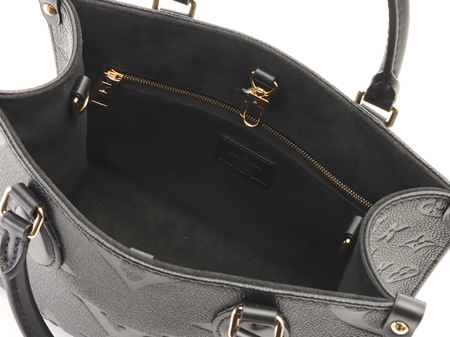 【ブラックカラーが大人上品♪】ルイヴィトン オンザゴー PM LOUIS VUITTON 【新品未使用】ルイヴィトン ジャイアント