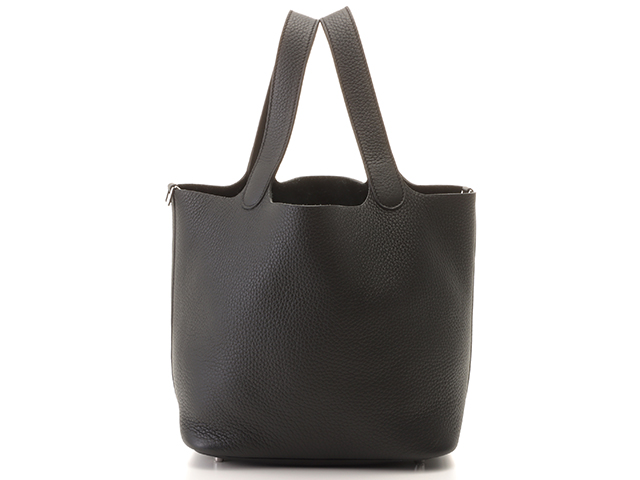 エルメスピコタン mm ノアールシルバー金具2021年Z刻印