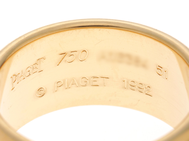 PIAGET ピアジェ ポセションリング K18イエローゴールド