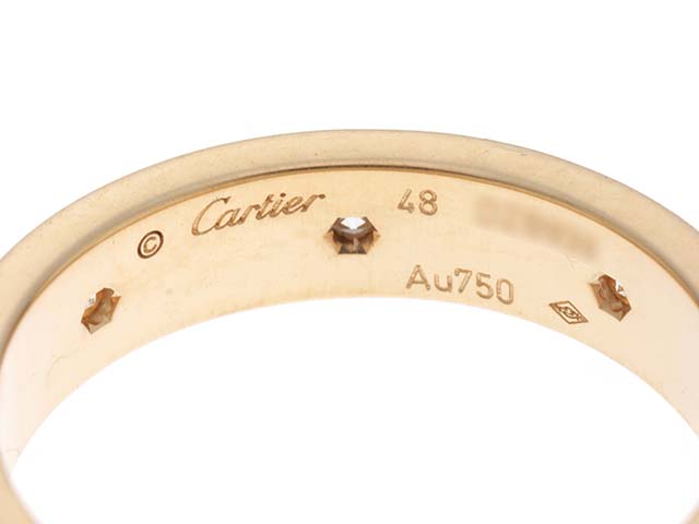 Cartier カルティエ ラブリング イエローゴールド ダイヤモンド 4.0g