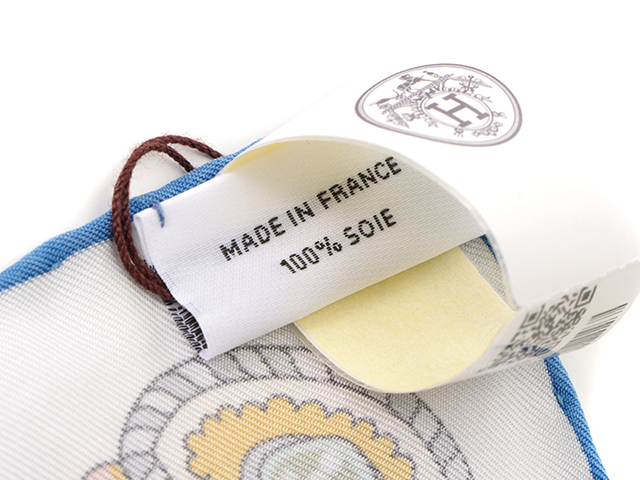 HERMES エルメス 小物 スカーフ カレ ウォッシュ 90 SOUS L