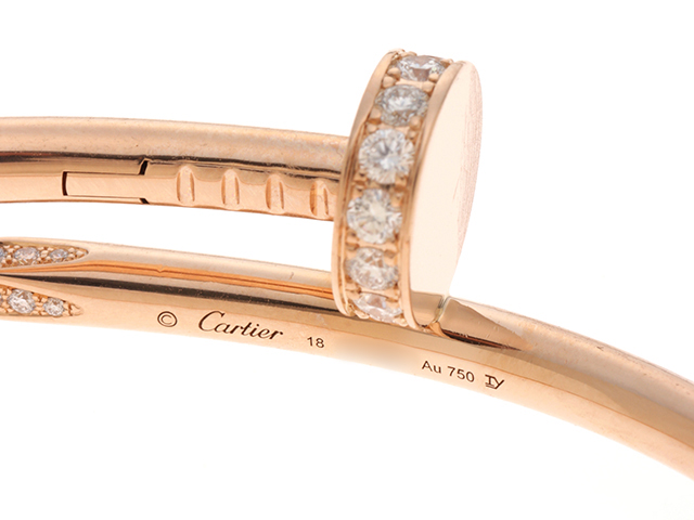 Cartier カルティエ ブレスレット ジュストアンクルブレスレット PG