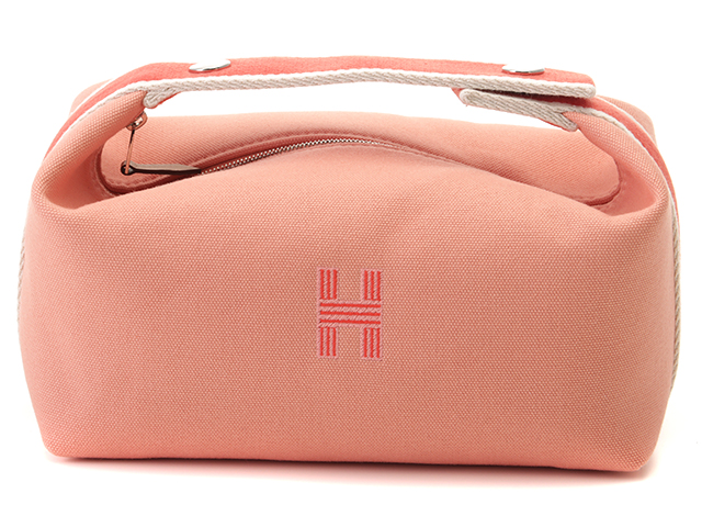 【年中無休】 エルメス HERMES ブリッド・ア・ブラックPM シルバー グアバ バッグ