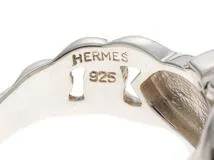 HERMES エルメス ブックルセリエリング シルバー 6.5グラム 15号【472