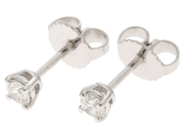 ティファニー Tiffany&Co ピアス ソリティア ダイヤモンド